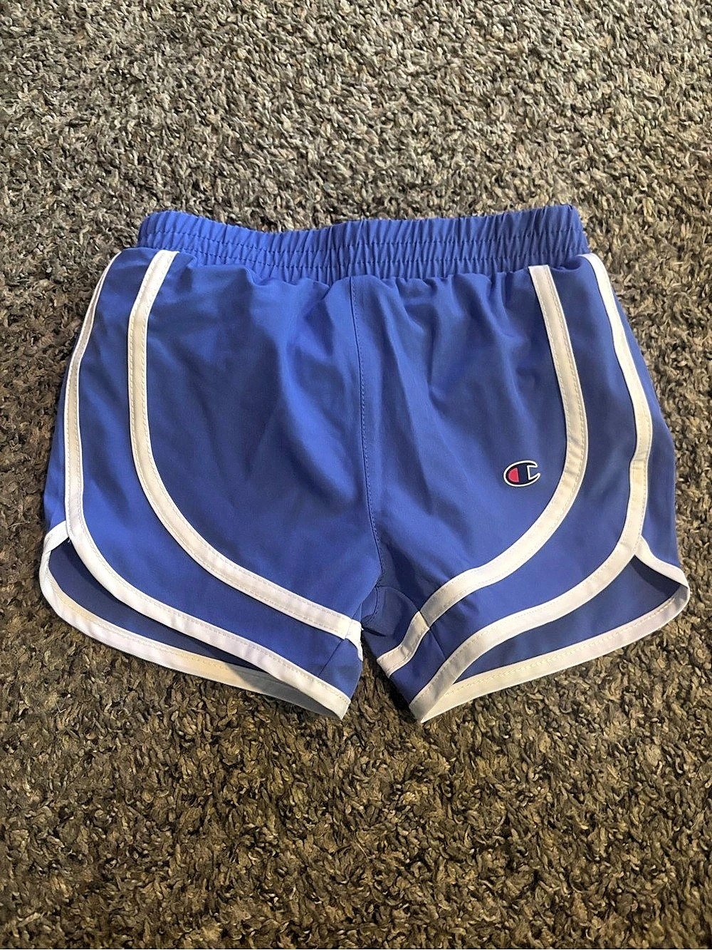 Champion Girls Blue & White Athletic Shorts Size 4T